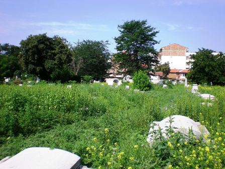 Plovdiv cemetery carpark